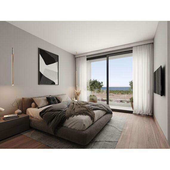 Apartment 2-room 1+1 by the sea in Paphos (downtown) (Paphos) Cyprus area 59m² , 8 image