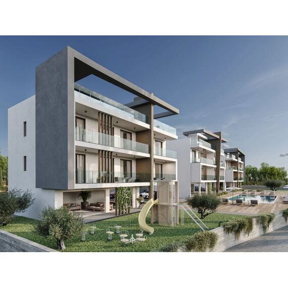 Apartment 2-room 1+1 by the sea in Paphos (downtown) (Paphos) Cyprus area 64m² , 11 image
