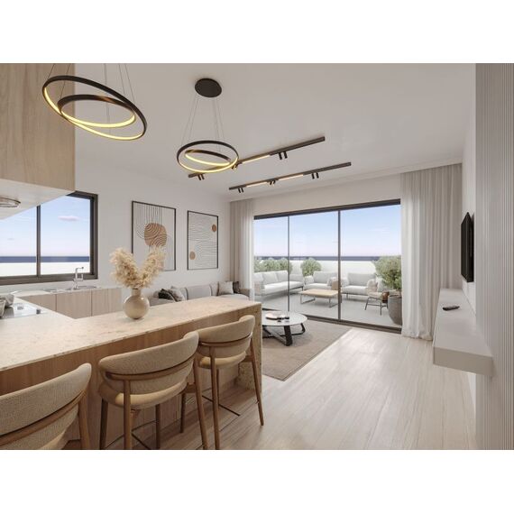 Apartment 2-room 1+1 by the sea in Paphos (downtown) (Paphos) Cyprus area 51m² 