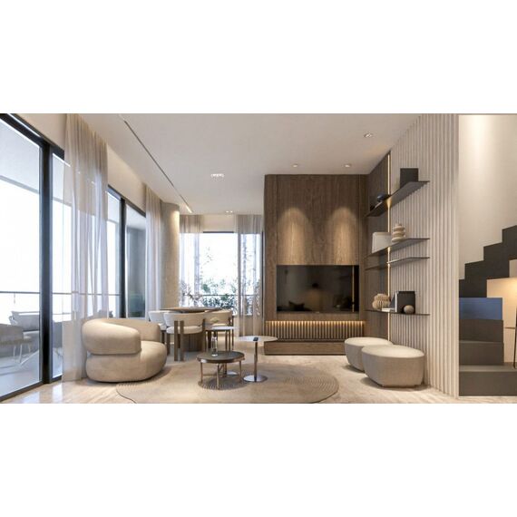 Apartment 2-room 1+1 in Larnaca Cyprus area 121m² , 3 image