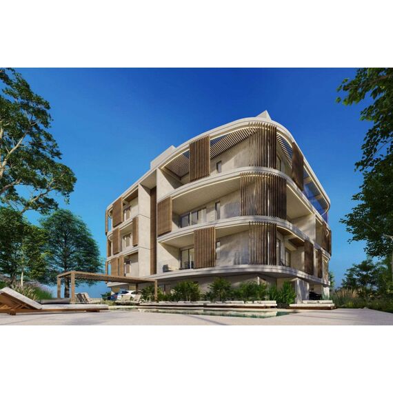 Apartment 3-room 1+1 in Paphos (downtown) (Paphos) Cyprus area 100m² 