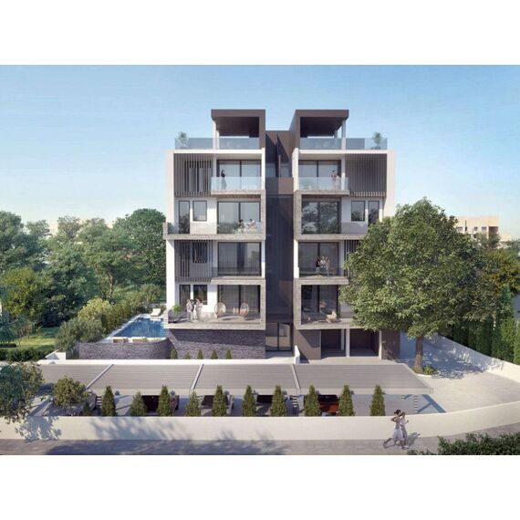 Квартира 2-комнатная 1+1 в Лимассоле площадь 107м², изображение 6