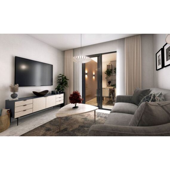 Apartment 2-room 1+1 in Larnaca Cyprus area 69m² , 6 image