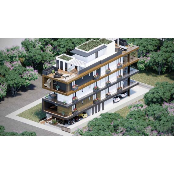 Apartment 2-room 1+1 in Larnaca Cyprus area 106m² , 2 image
