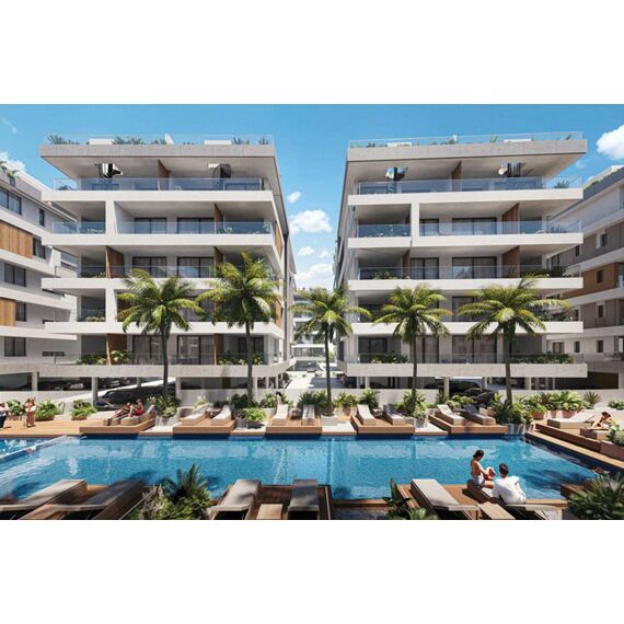 Apartment 2-room 1+1 in Larnaca Cyprus area 87m² , 7 image
