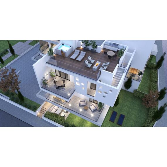 Apartment 3-room 2+1 in Larnaca Cyprus area 117m² 