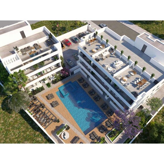 Квартира 2-комнатная 1+1 в Фамагусте (Газимагуса) площадь 94.8м²