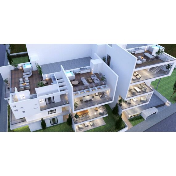 Квартира 2-комнатная 1+1 в Ларнаке площадь 105.5м², изображение 3