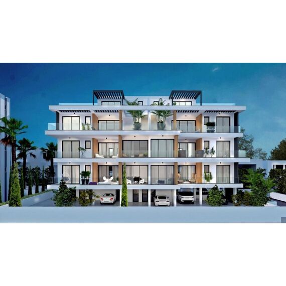 Apartment 1-room 1+0 studio in Limassol Cyprus area 67m² 