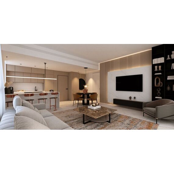 Квартира 2-комнатная 1+1 в Никосии (центр) площадь 105м², изображение 9