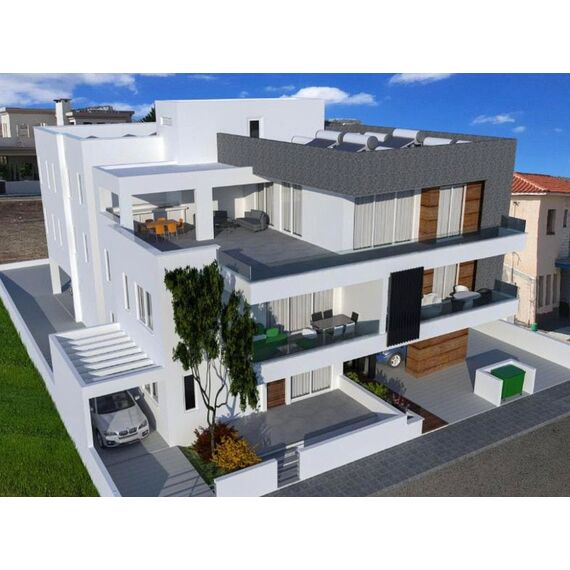 Apartment 2-room 1+1 in Larnaca Cyprus area 97m² , 8 image