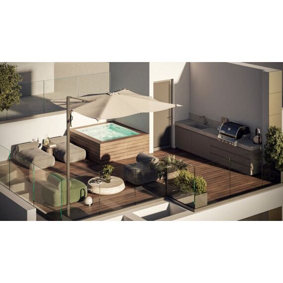 Квартира 2-комнатная 1+1 в Ларнаке площадь 103м², изображение 5