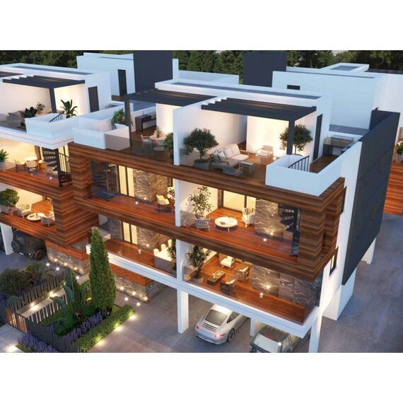 Apartment 2-room 1+1 in Larnaca Cyprus area 104.8m² 
