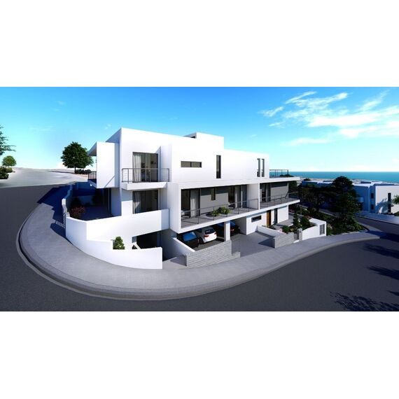 Квартира 4-комнатная 3+1 в Пафосе (центр) площадь 189м², изображение 2