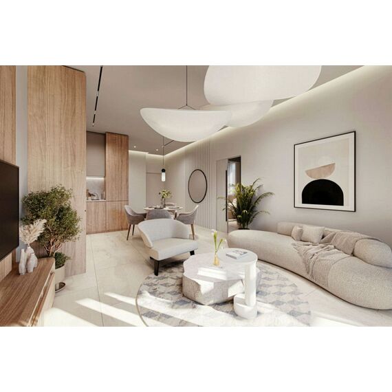 Квартира 1-комнатная студия 1+0 в Ларнаке площадь 59м², изображение 3