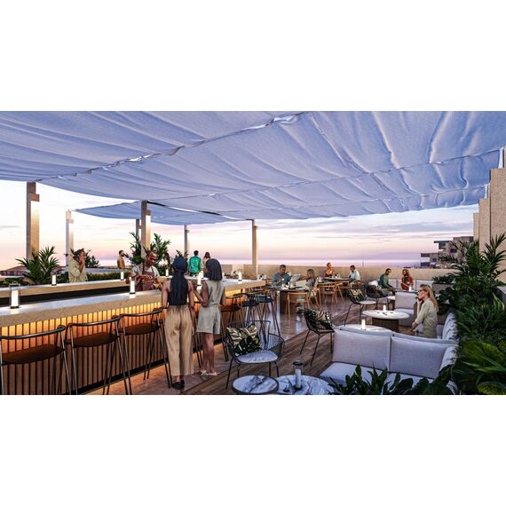 Apartment 1-room 1+0 studio by the sea in Larnaca Cyprus area 44.1m² 2 floor, 6 image
