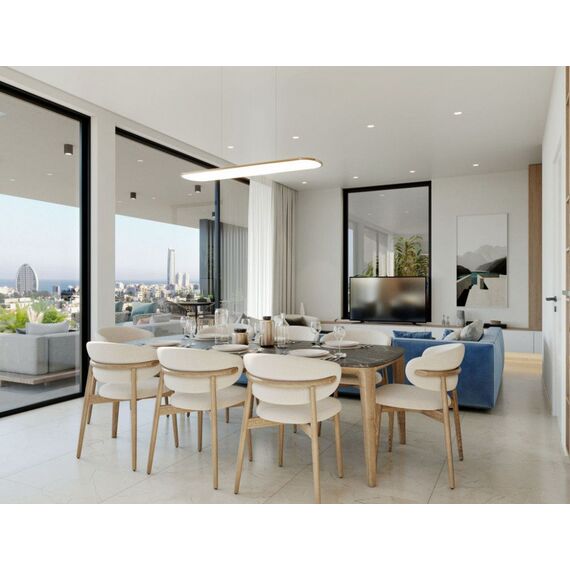 Квартира 3-комнатная 2+1 в Лимассоле площадь 141.4м², изображение 4