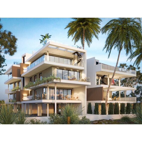 Квартира 1-комнатная студия 1+0 в Ларнаке площадь 69.5м², изображение 4