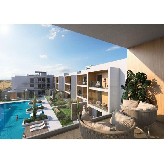 Квартира 1-комнатная студия 1+0 в Ларнаке площадь 61м², изображение 9