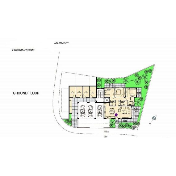 Квартира 4-комнатная 3+1 в Пафосе (центр) площадь 189м², изображение 11