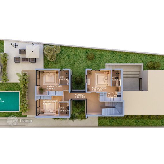 Вилла в центре Кирении площадь 521м², изображение 2