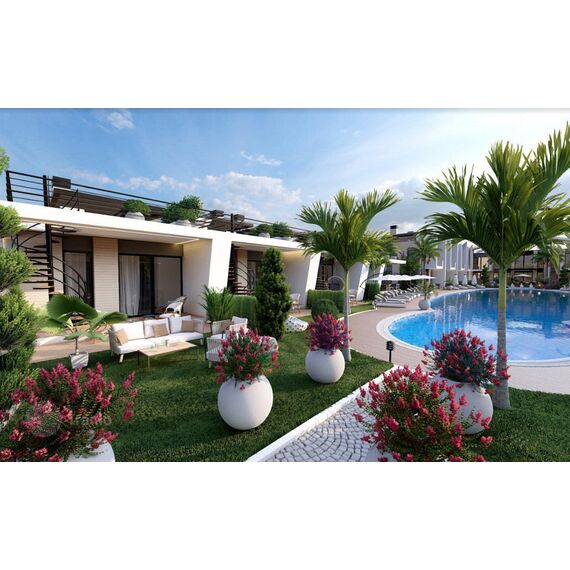 Townhouse in Lapithos (Lapta) Cyprus area 52m² , 5 image