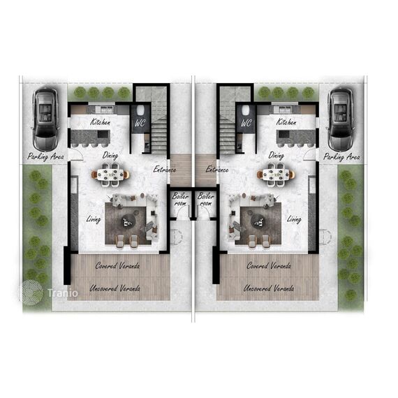 В Пафосе (центр) (Анарита) площадь 170м² 3-этажный, изображение 9