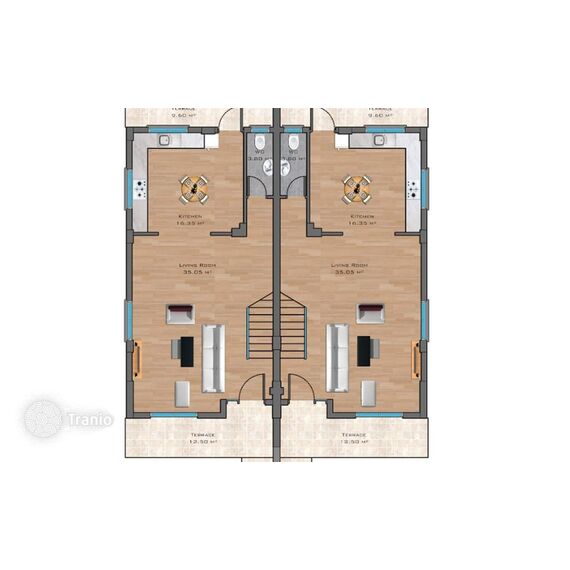 Townhouse in Iskele (Trikomo) Cyprus area 126m² 3 floors, 10 image
