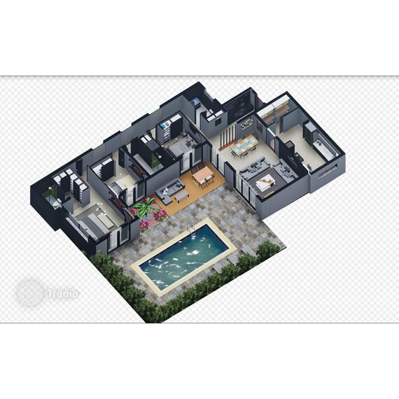 Villa in Engomi (Engomi) Cyprus area 180m² , 17 image