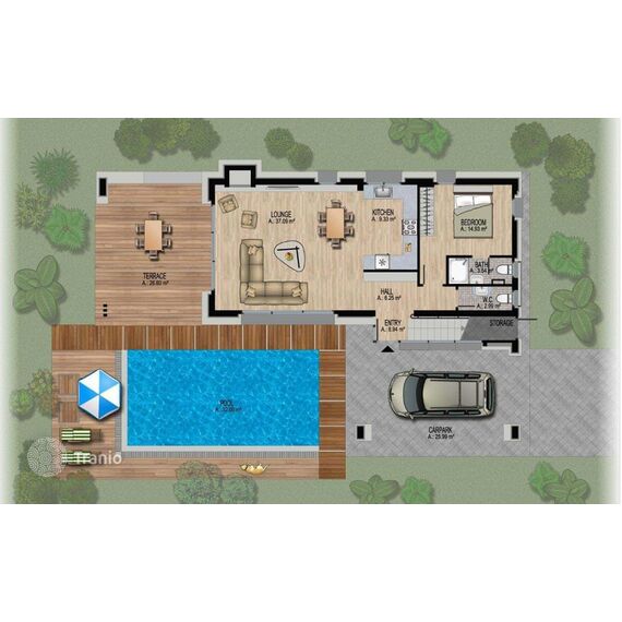 Villa in Esentepe (Esentepe) Cyprus area 157m² 2 floors, 6 image
