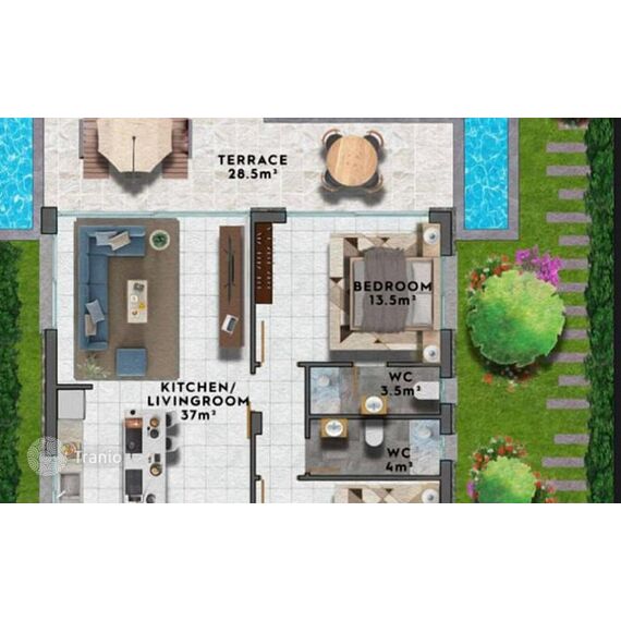 Дом в центре Кирении площадь 112м², изображение 15