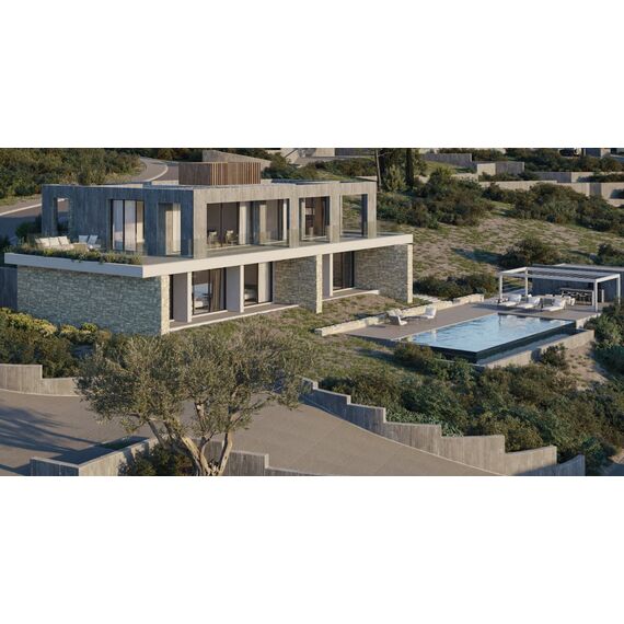 Вилла у моря в Пейя площадь 341.48м² 2-этажный