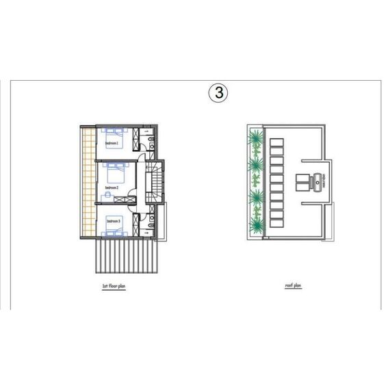 Вилла в Пафосе (центр) площадь 184м²