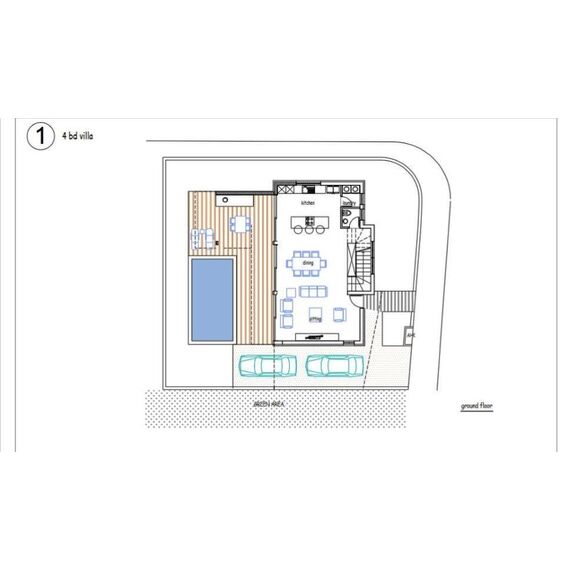 Вилла в Пафосе (центр) площадь 184м², изображение 16