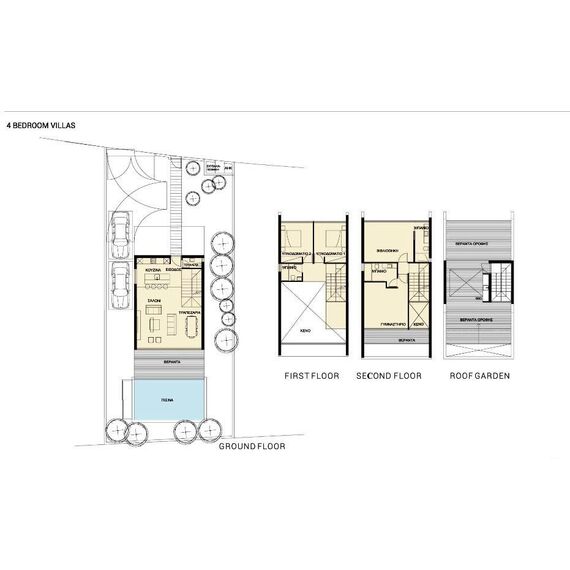 Вилла в Пафосе (центр) площадь 181м², изображение 19