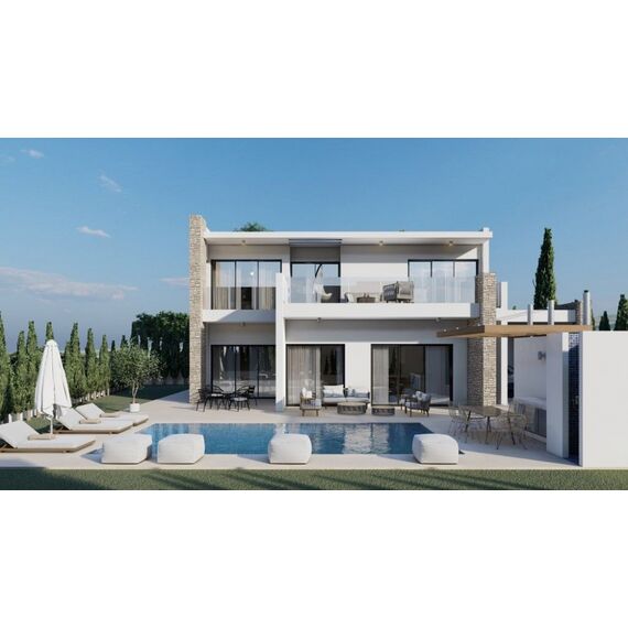 Вилла у моря в Пафосе (центр) площадь 194м², изображение 3