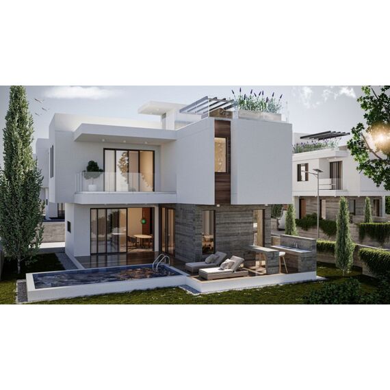 Вилла в Пафосе (центр) площадь 187м², изображение 2