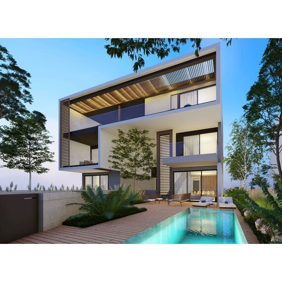House by the sea in Paphos (downtown) (Paphos) Cyprus area 127m² , 6 image