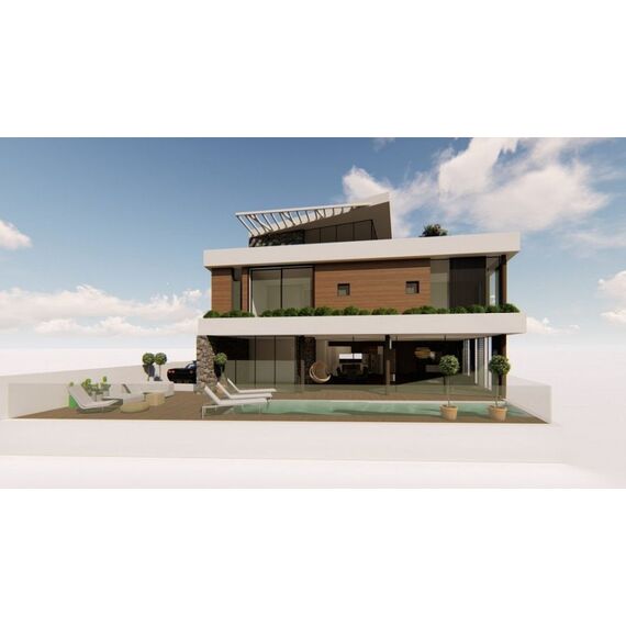 Villa by the sea in Paphos (downtown) (Paphos) Cyprus area 407m² , 5 image