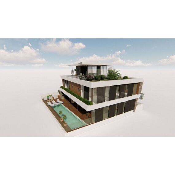 Villa by the sea in Paphos (downtown) (Paphos) Cyprus area 407m² , 4 image