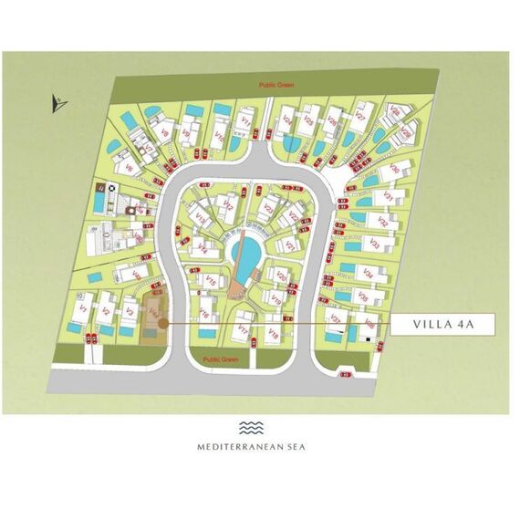 Villa by the sea in Paphos (downtown) (Paphos) Cyprus area 160m² , 19 image