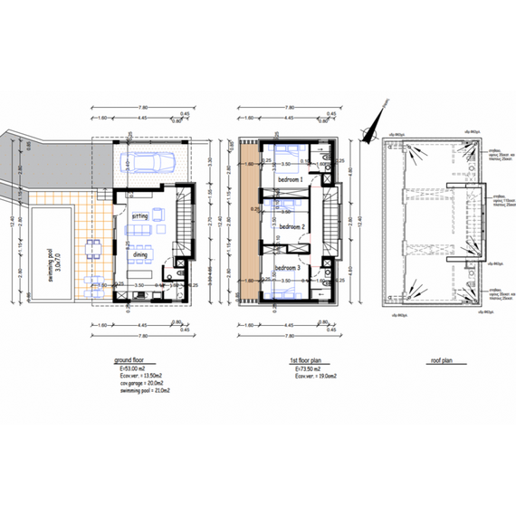 Вилла в горах в Пафосе (центр) площадь 179м² 2-этажный, изображение 5