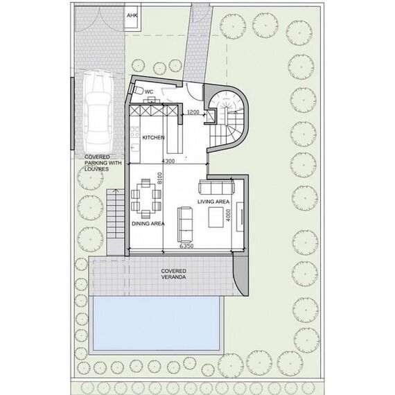 Вилла у моря в Пафосе (центр) площадь 181м² 2-этажный, изображение 9