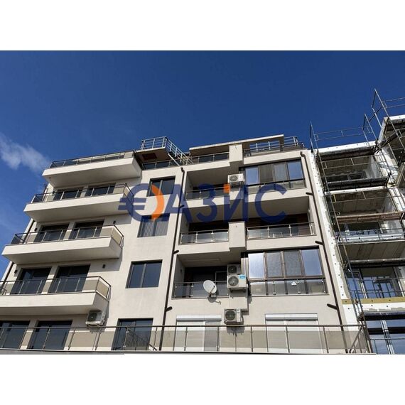 Квартира 2-комнатная 1+1 в Поморие площадь 62м² 4 этаж, изображение 2