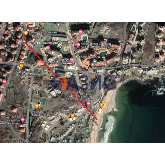 Квартира 3-комнатная 2+1 в Созополе (Черноморец) площадь 112.5м² 3 этаж, изображение 14