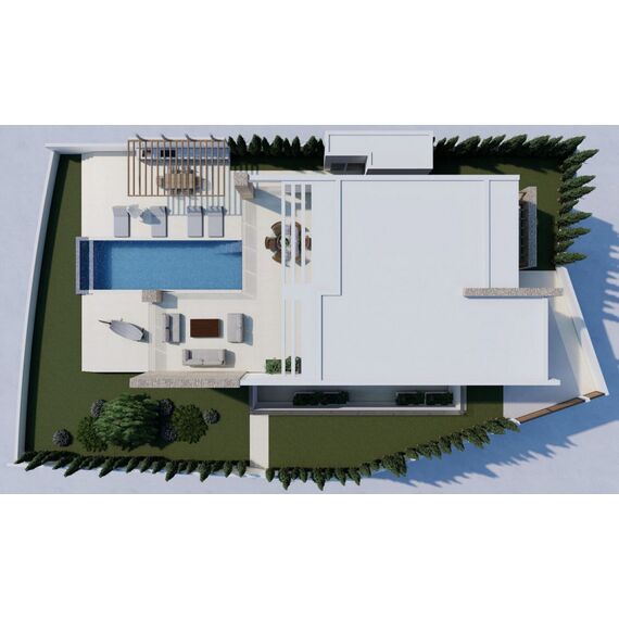 Villa by the sea in Kato Paphos (Kato Paphos) Cyprus area 407m² 3 floors, 6 image