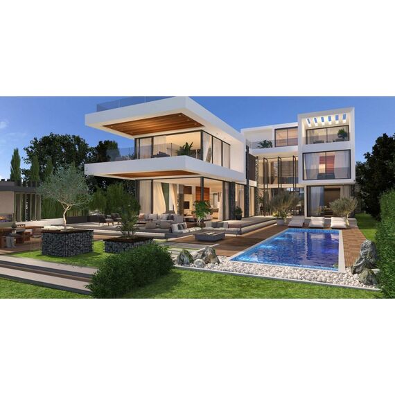 Villa by the sea in Paphos (downtown) (Paphos) Cyprus area 800m² 3 floors, 14 image