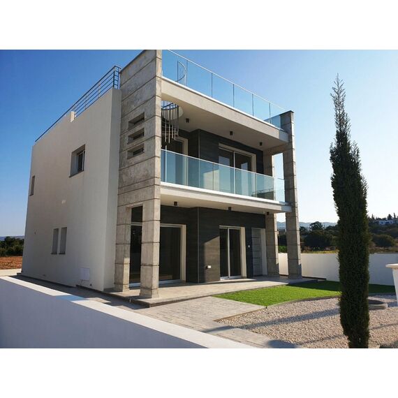 Вилла в Пафосе (центр) (Пафос) площадь 190м² 2-этажный, изображение 2