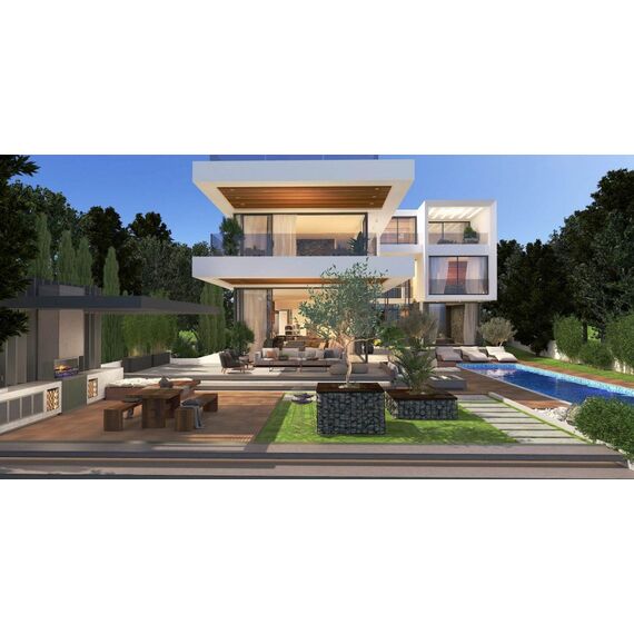 Villa by the sea in Paphos (downtown) (Paphos) Cyprus area 800m² 3 floors, 3 image