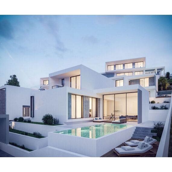 Villa by the sea in Paphos (downtown) (Paphos) Cyprus area 204m² 2 floors, 8 image